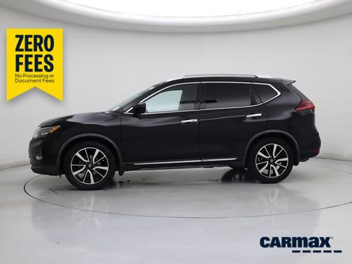Black 2018 Nissan Rogue SL