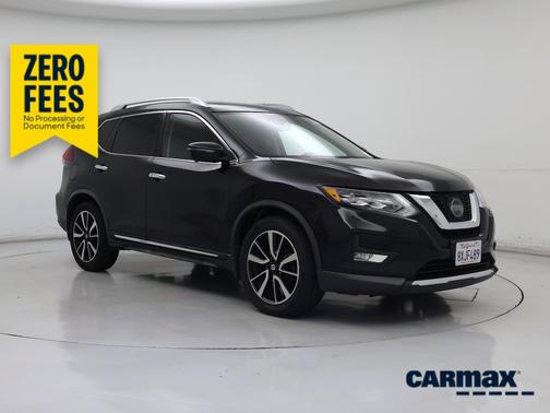 Black 2018 Nissan Rogue SL