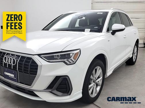 White 2025 Audi Q3 S-Line Premium