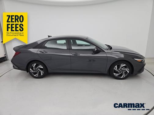 Gray 2025 Hyundai ELANTRA Limited