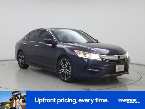 Blue 2016 Honda Accord Sport