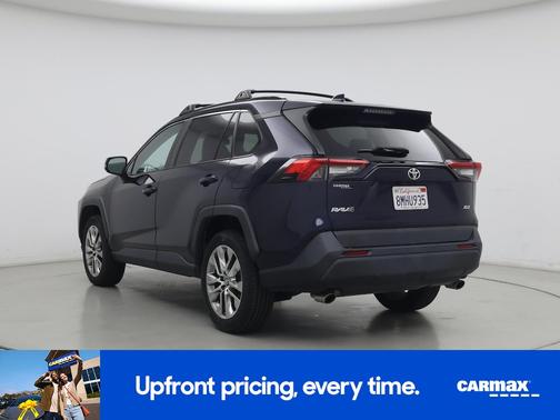 Blue 2019 Toyota RAV4 XLE Premium