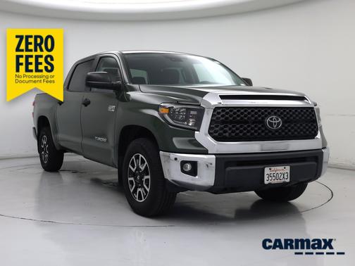 Green 2021 Toyota Tundra SR5