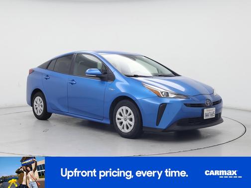 Blue 2021 Toyota Prius LE