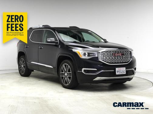 Black 2017 GMC Acadia Denali