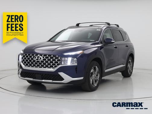 Blue 2021 Hyundai SANTA FE SEL