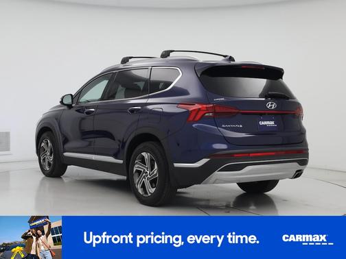 Blue 2021 Hyundai SANTA FE SEL