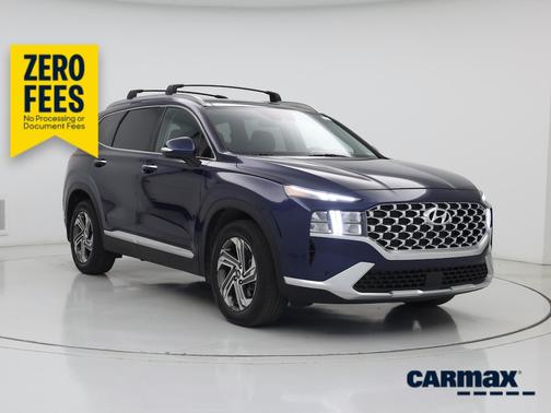 Blue 2021 Hyundai SANTA FE SEL