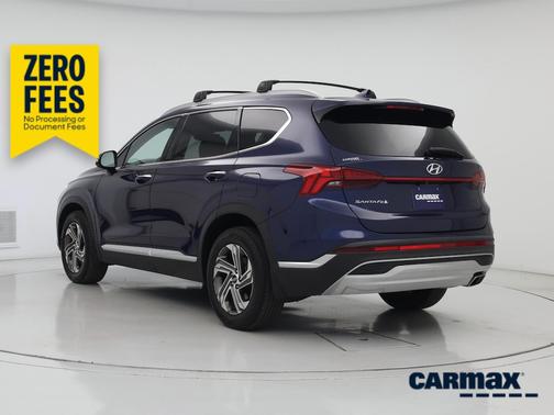 Blue 2021 Hyundai SANTA FE SEL