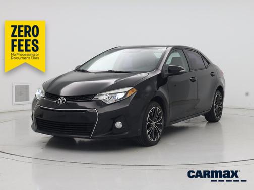Black 2014 Toyota Corolla S Plus