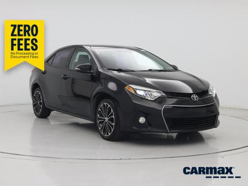 Black 2014 Toyota Corolla S Plus
