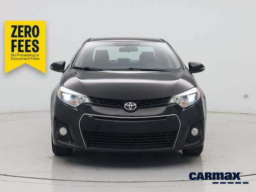 Black 2014 Toyota Corolla S Plus