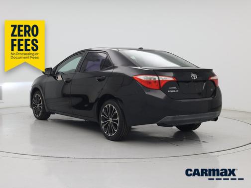 Black 2014 Toyota Corolla S Plus
