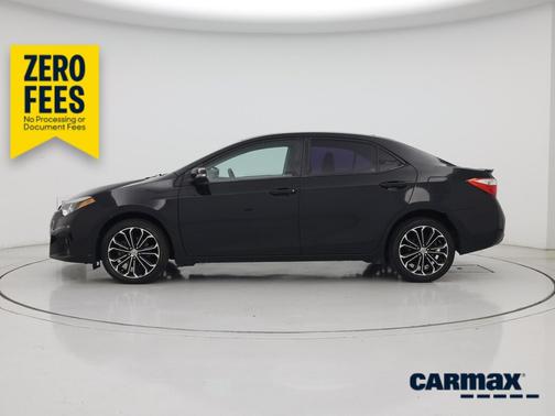 Black 2014 Toyota Corolla S Plus