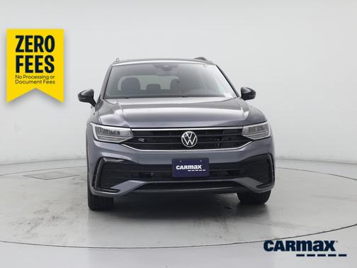 Gray 2023 Volkswagen Tiguan SE R-Line Black