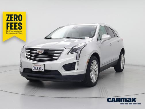 Silver 2018 Cadillac XT5 Premium Luxury