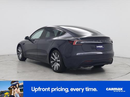 Gray 2025 Tesla Model 3 Long Range