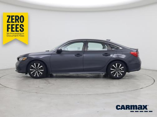 Gray 2024 Honda Civic EX