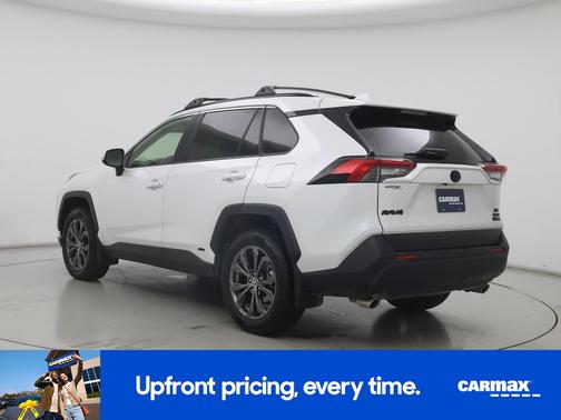 White 2023 Toyota RAV4 Hybrid XLE Premium