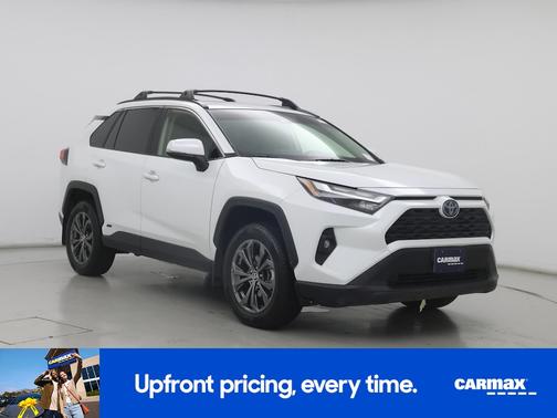 White 2023 Toyota RAV4 Hybrid XLE Premium