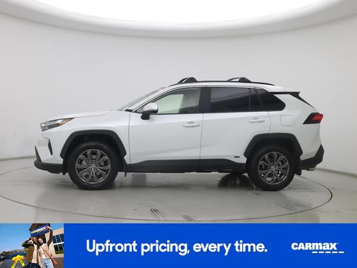 White 2023 Toyota RAV4 Hybrid XLE Premium