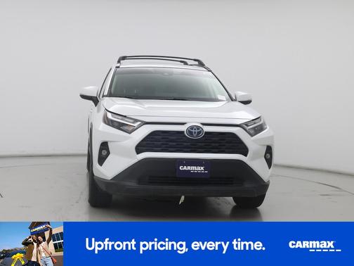 White 2023 Toyota RAV4 Hybrid XLE Premium