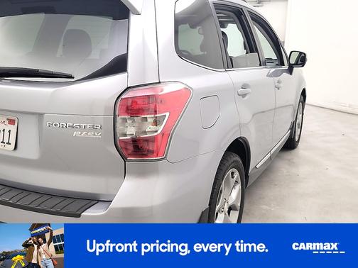 Silver 2016 Subaru Forester 2.5I Touring