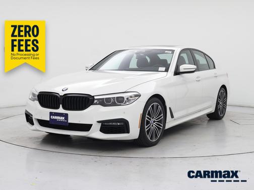 White 2020 BMW 540 I