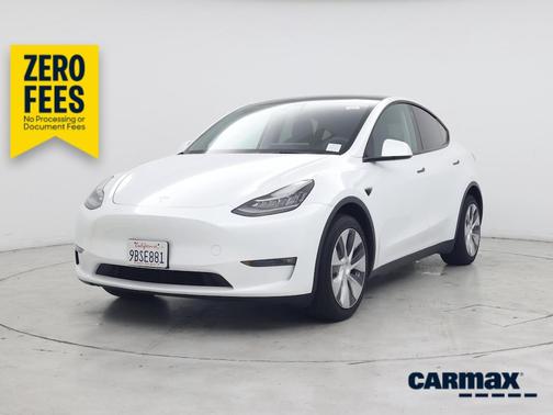 White 2022 Tesla Model Y Long Range