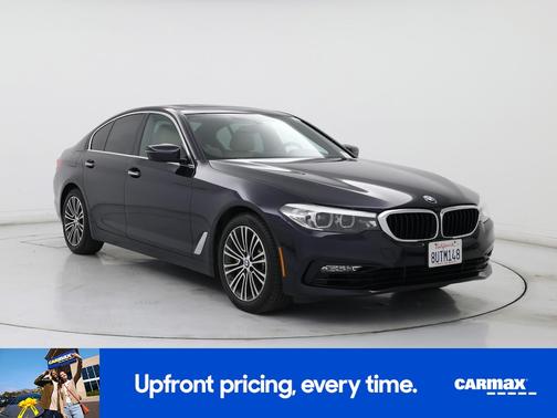 Blue 2018 BMW 530 I