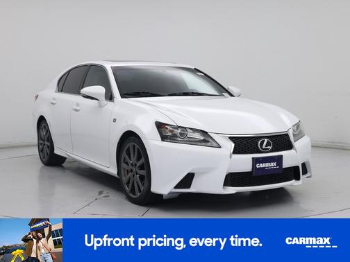 White 2015 Lexus GS 350