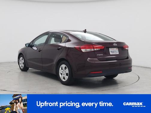 Burgundy 2017 Kia Forte LX