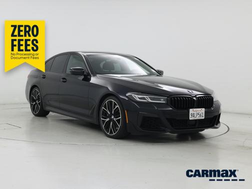 Black 2022 BMW M550 I xDrive