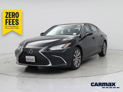 Black 2021 Lexus ES 300h Luxury