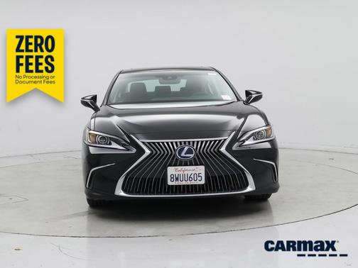 Black 2021 Lexus ES 300h Luxury