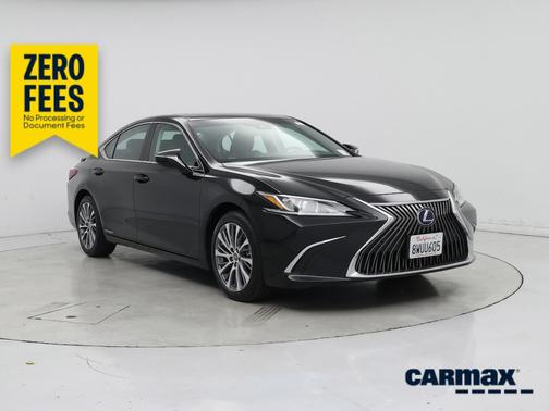 Black 2021 Lexus ES 300h Luxury