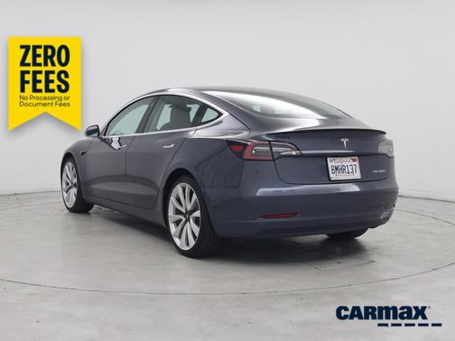 Gray 2019 Tesla Model 3 Performance