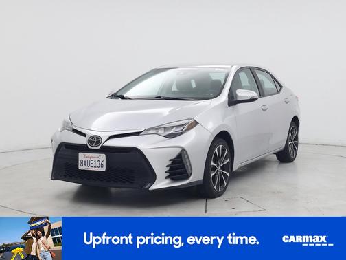 Silver 2018 Toyota Corolla SE