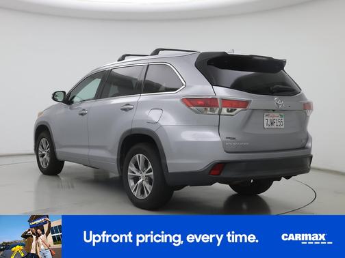 Silver 2015 Toyota Highlander XLE