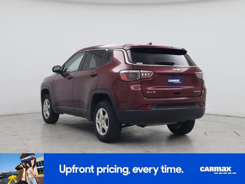 Red 2022 Jeep Compass Sport