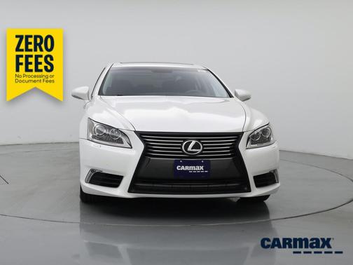 White 2017 Lexus LS 460