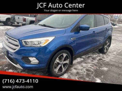 Blue 2018 Ford Escape SEL
