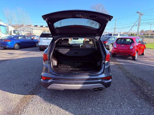 Gray 2017 Hyundai Santa Fe Sport 2.0L Turbo