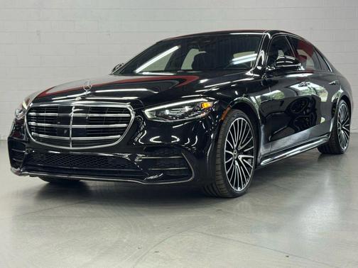 BLACK 2023 Mercedes-Benz S-Class 4MATIC