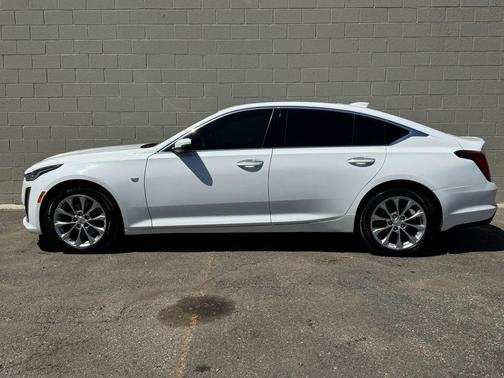 WHITE 2020 Cadillac CT5 Premium Luxury RWD