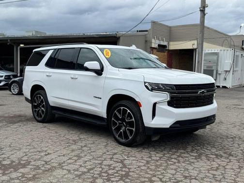 Summit White 2021 Chevrolet Tahoe 4WD RST