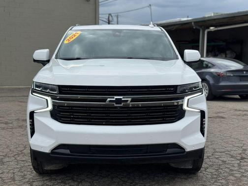 Summit White 2021 Chevrolet Tahoe 4WD RST