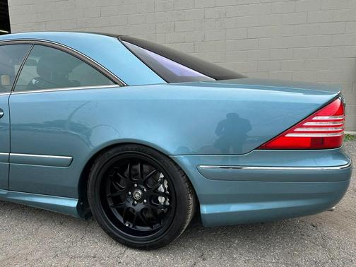 BLUE 2003 Mercedes-Benz CL-Class CL 600 Coupe 2D