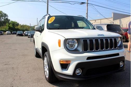 Alpine White Clearcoat 2021 Jeep Renegade Limited
