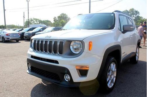 Alpine White Clearcoat 2021 Jeep Renegade Limited